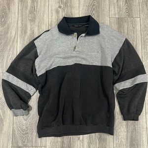 Vtg Christian Dior Monsieur Size Large 90s Polo Sweatshirt